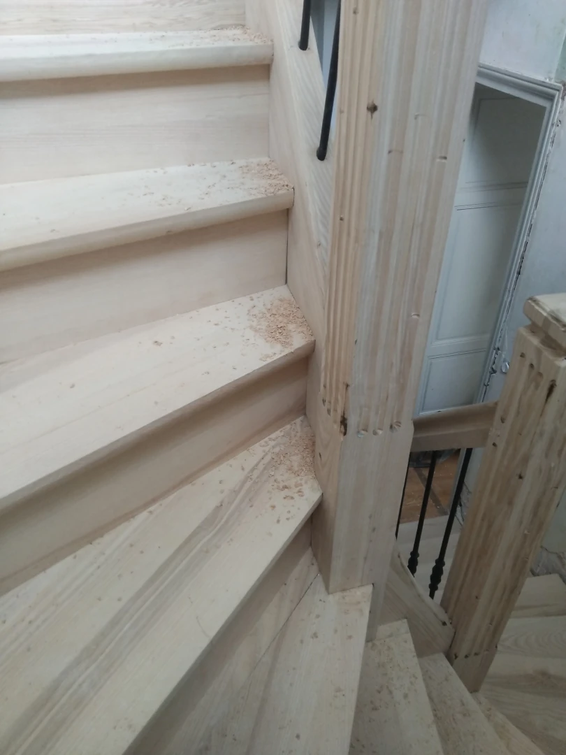 Escalier en bois