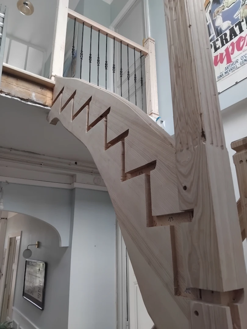 Structure escalier